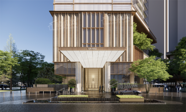 万科理想花地傲璟效果图