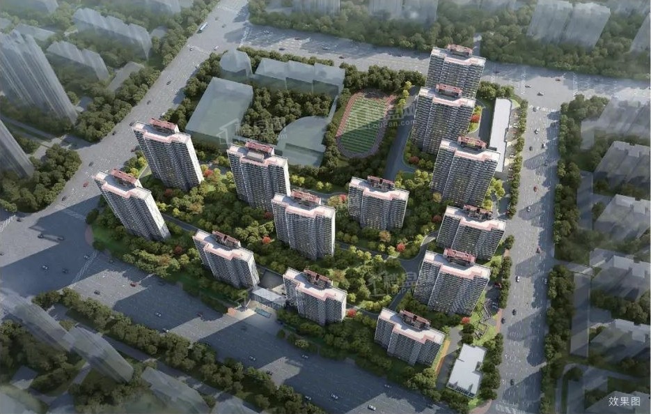 绿地长安门效果图