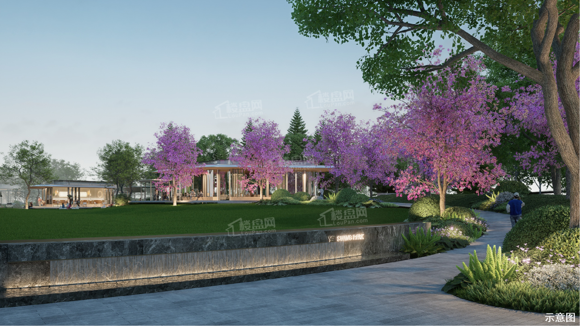 越秀星汇灯湖效果图