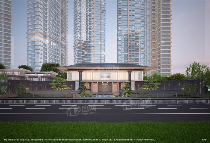建发望湖效果图