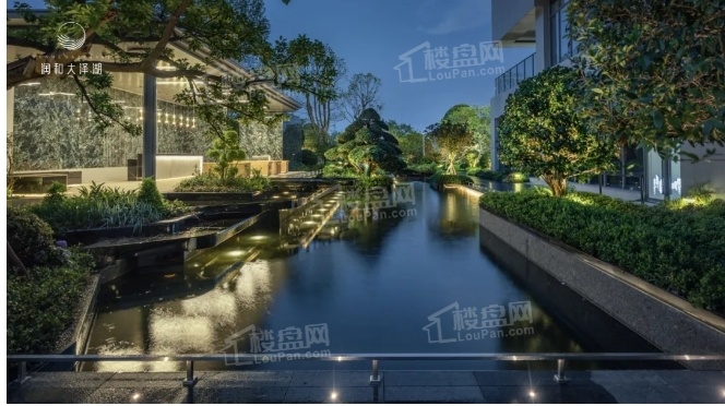 润和大泽湖实景图