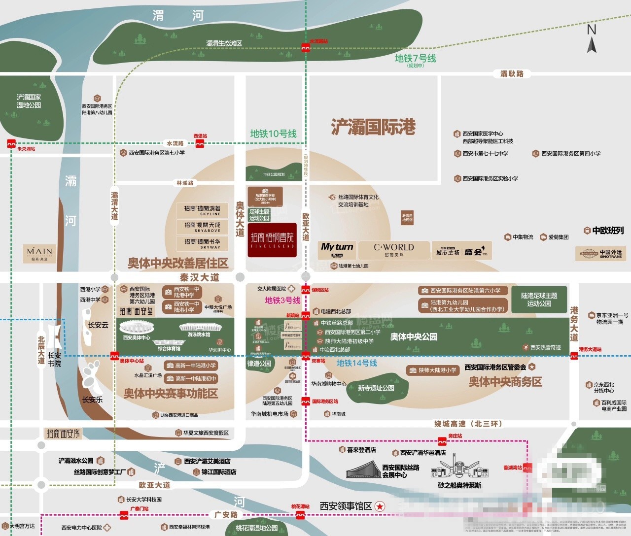 招商梧桐书院位置图