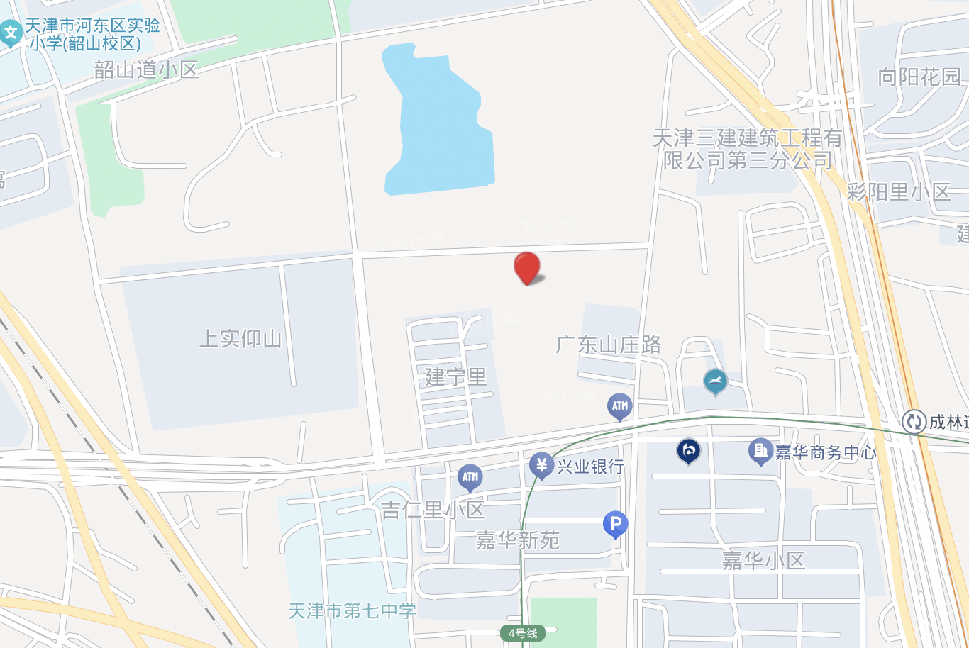 天津金茂泮湖满庭高清图