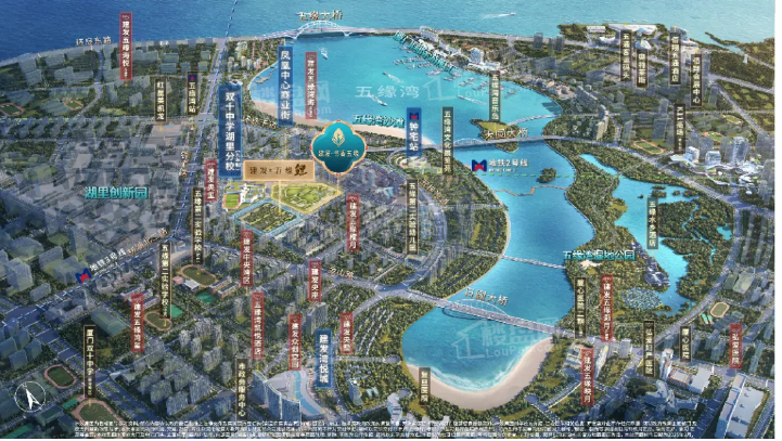 建发书香五缘配套图