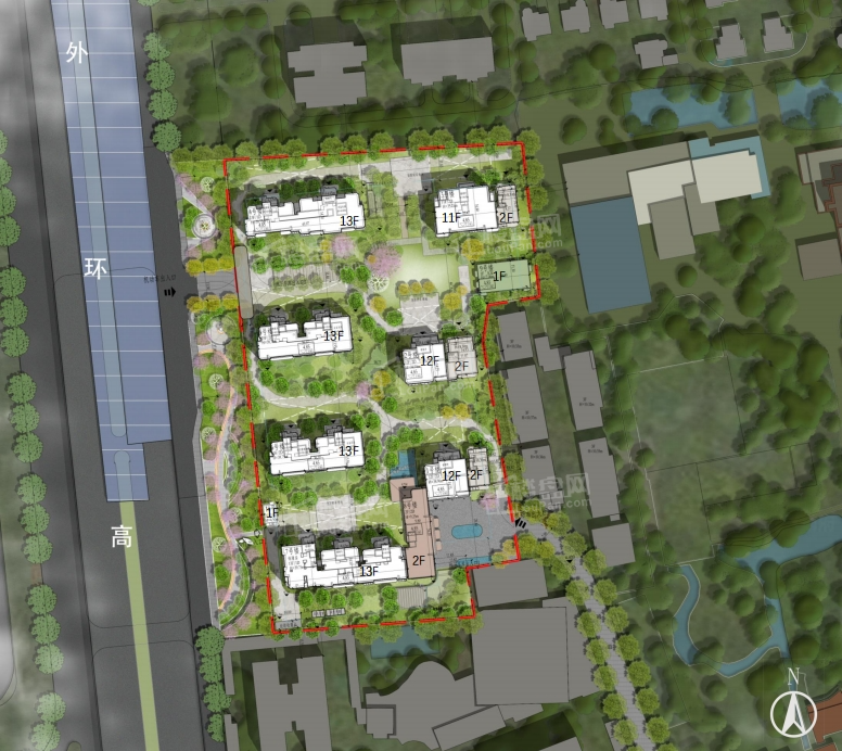 西郊云庐效果图