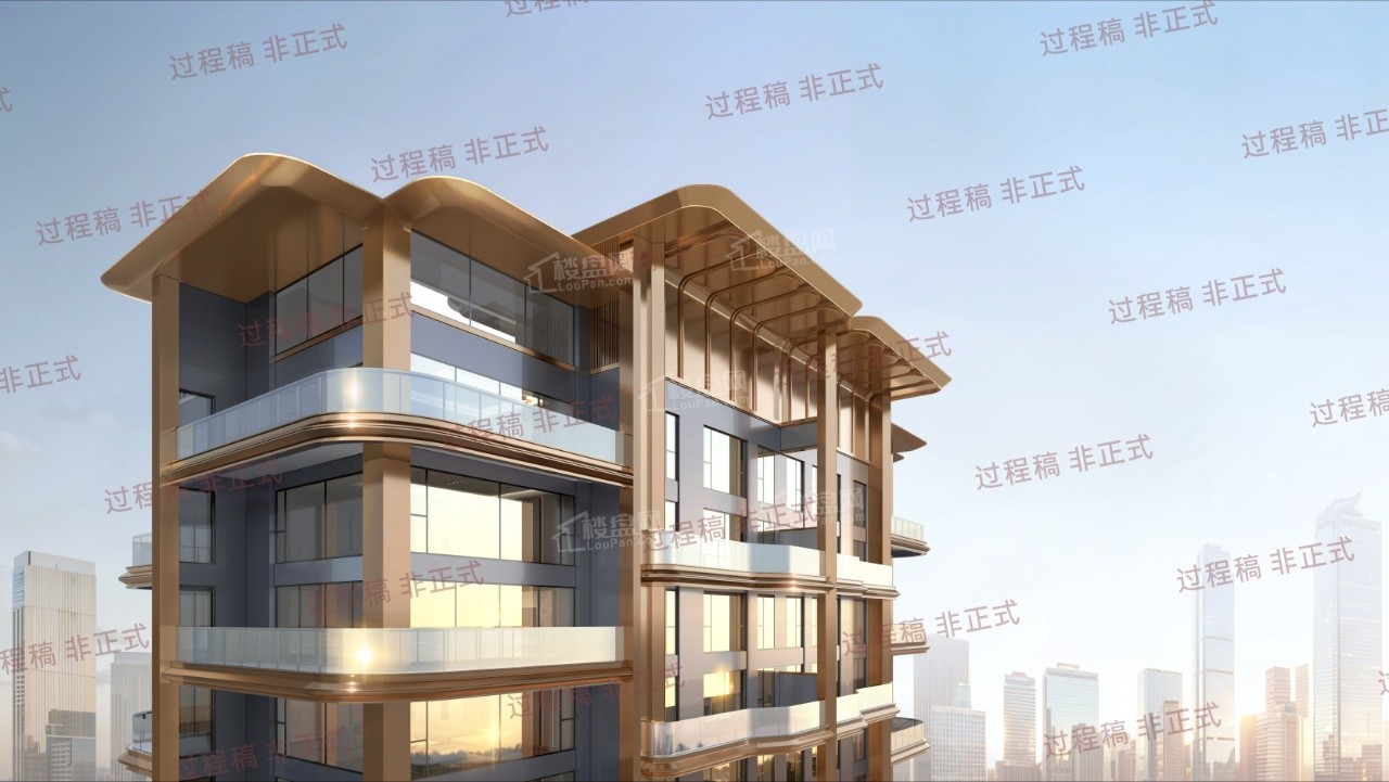 邦泰曲江观宸效果图