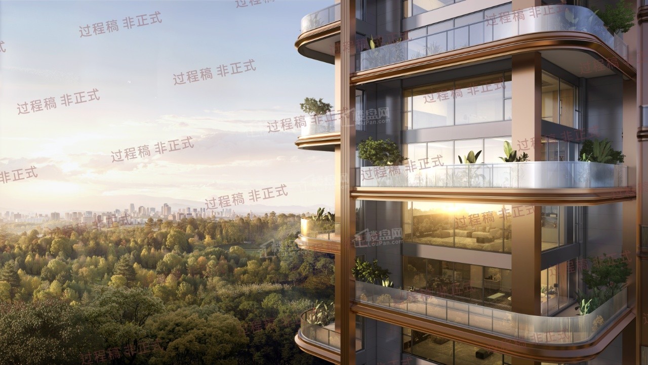 邦泰曲江观宸效果图