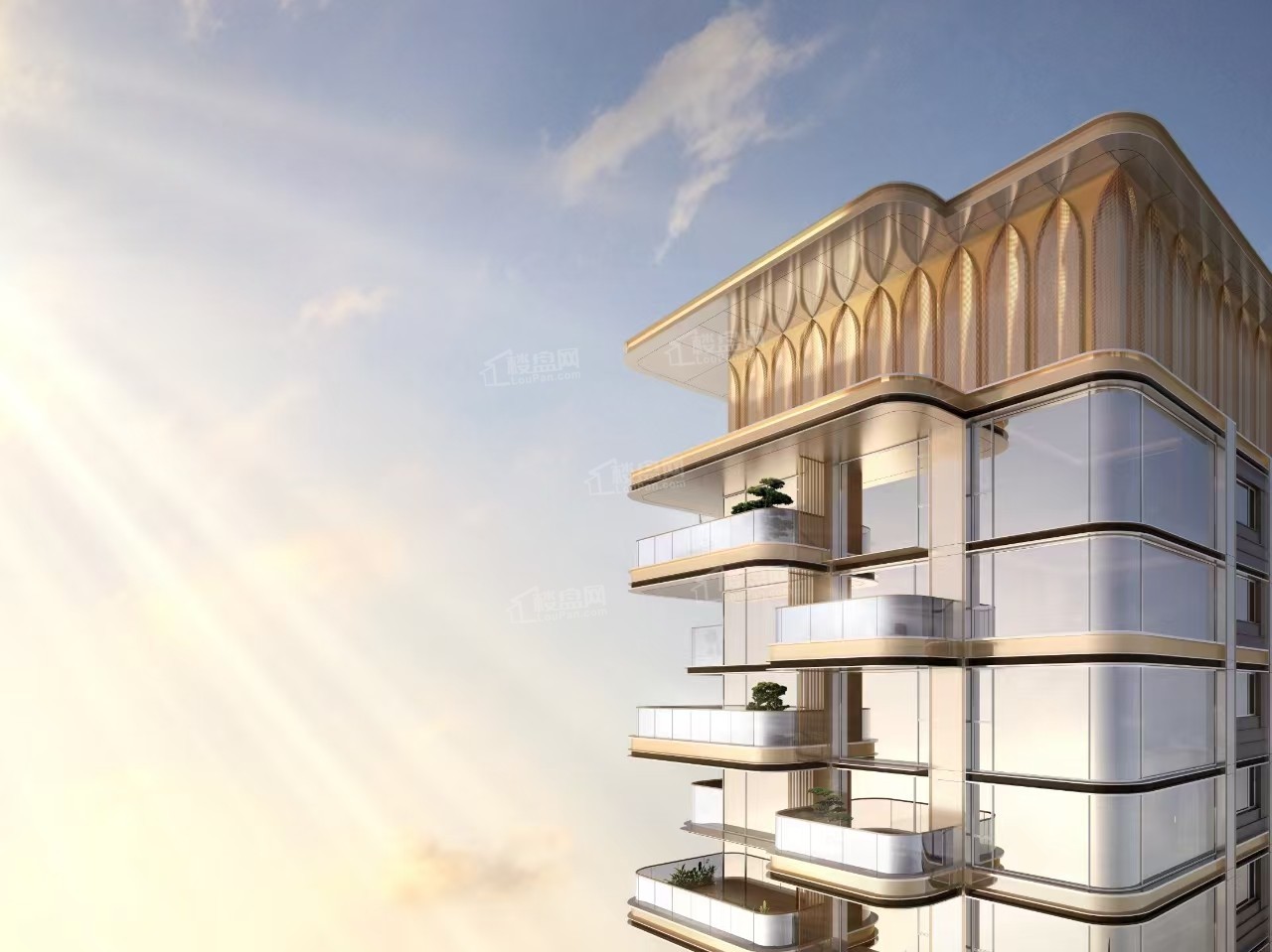 金茂璞逸东方效果图