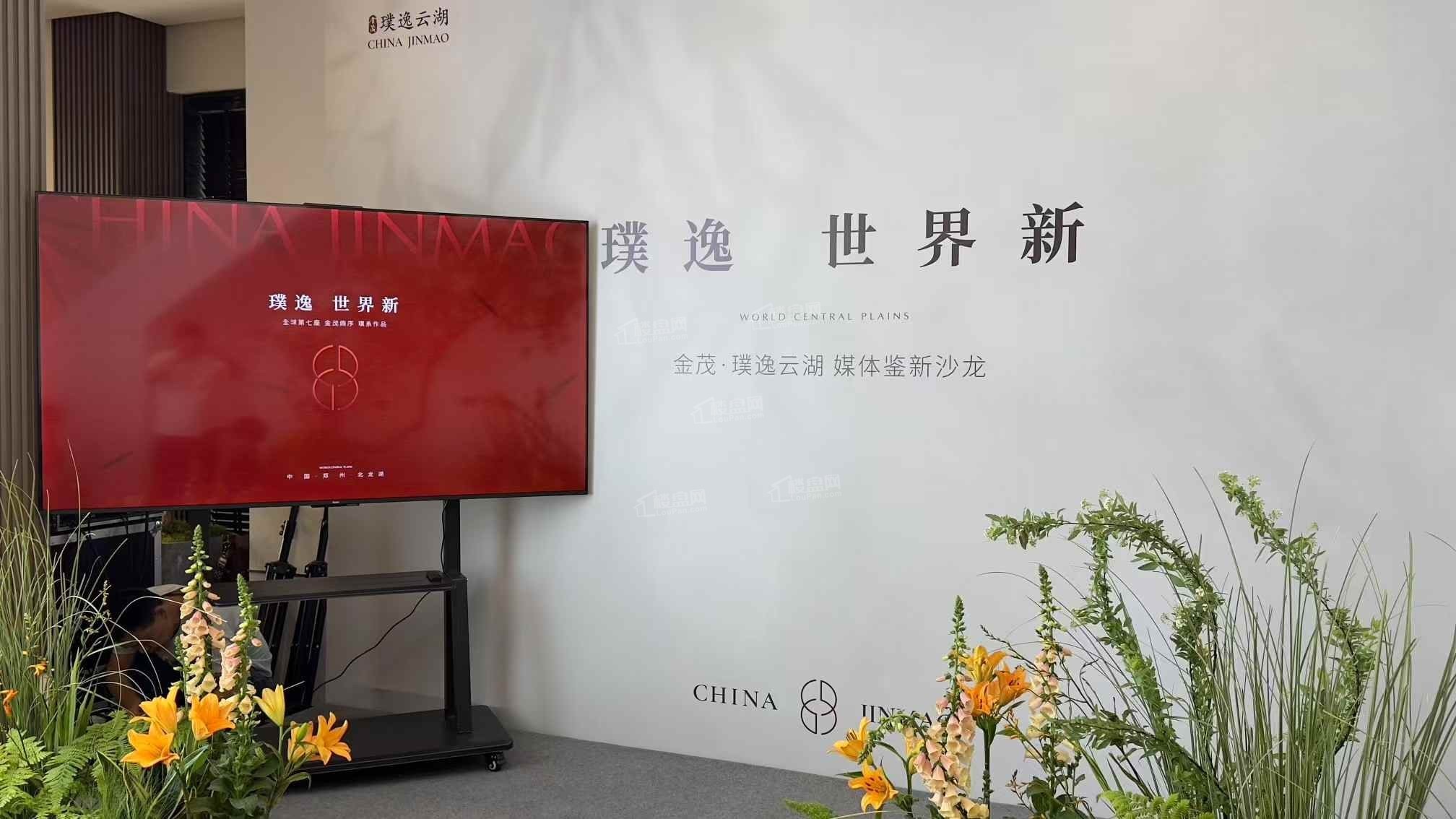 金茂璞逸云湖实景图