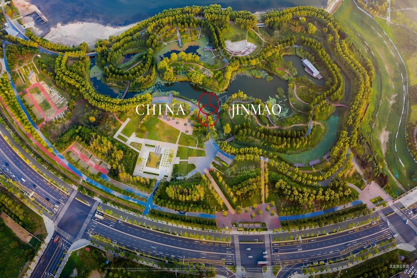 金茂璞逸云湖效果图