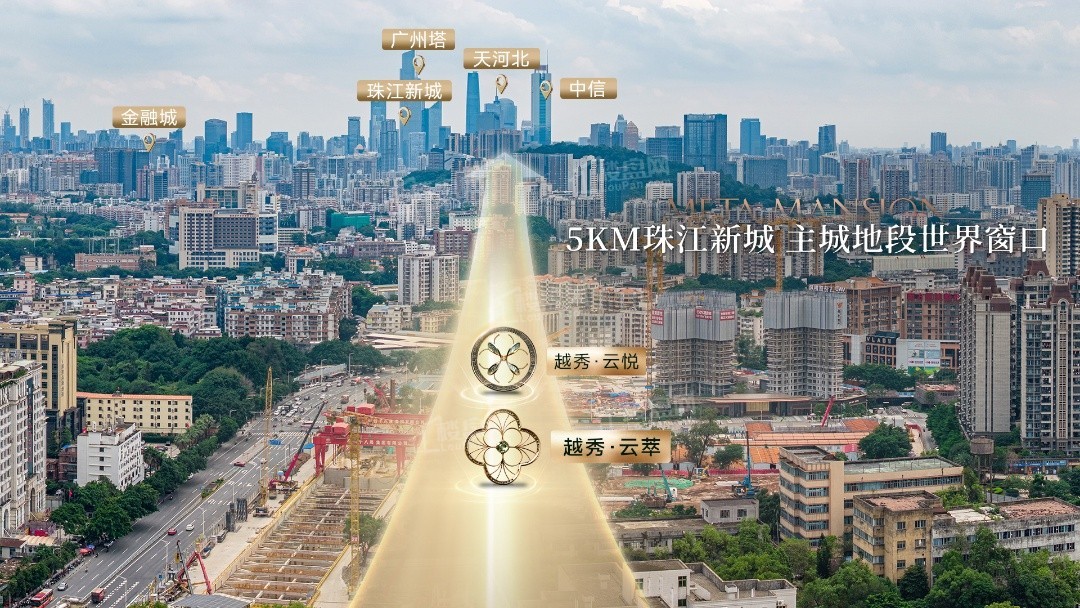 越秀云萃位置图