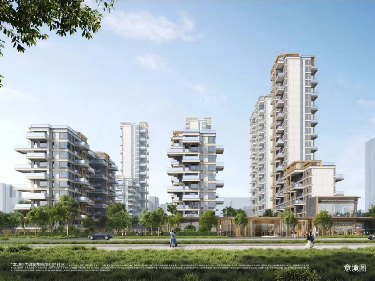 铁建越秀高新璞悦效果图