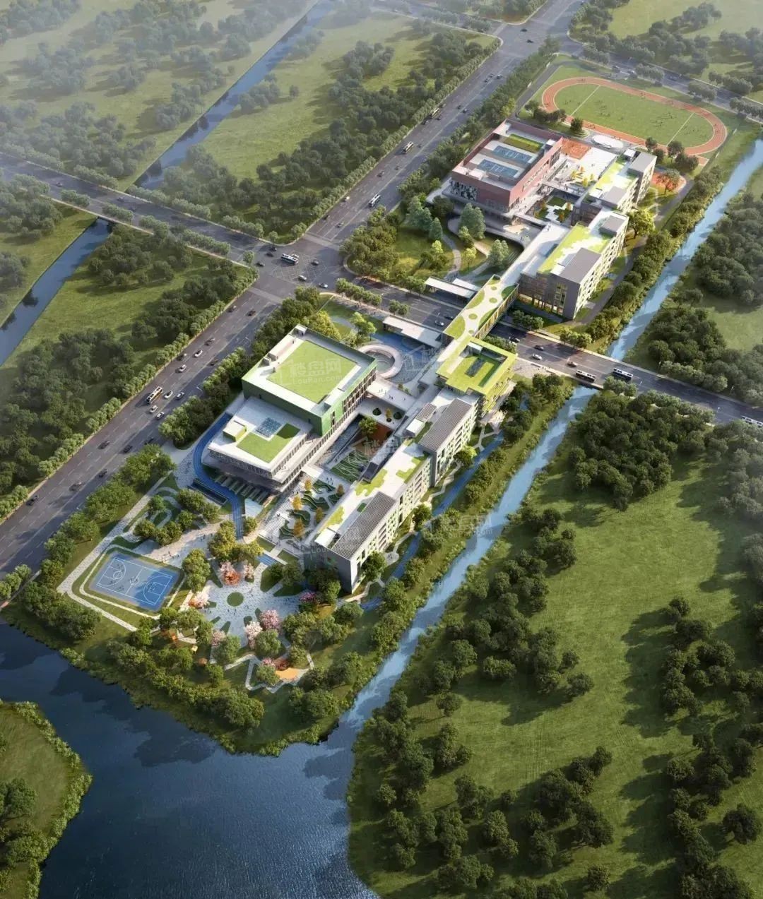 招商林屿湖畔效果图