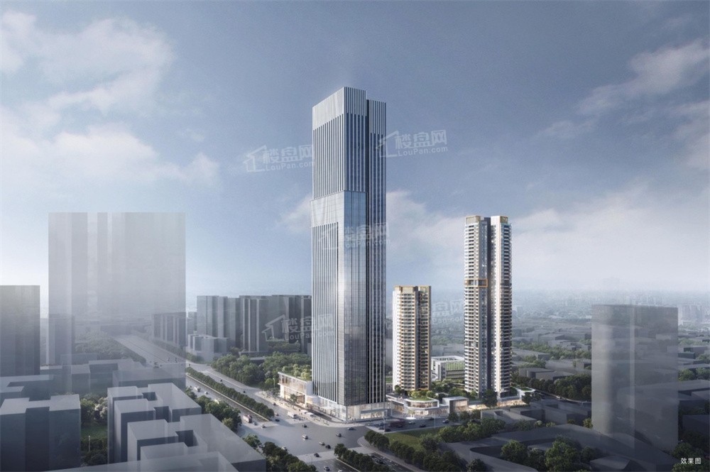 深铁铭著坊效果图