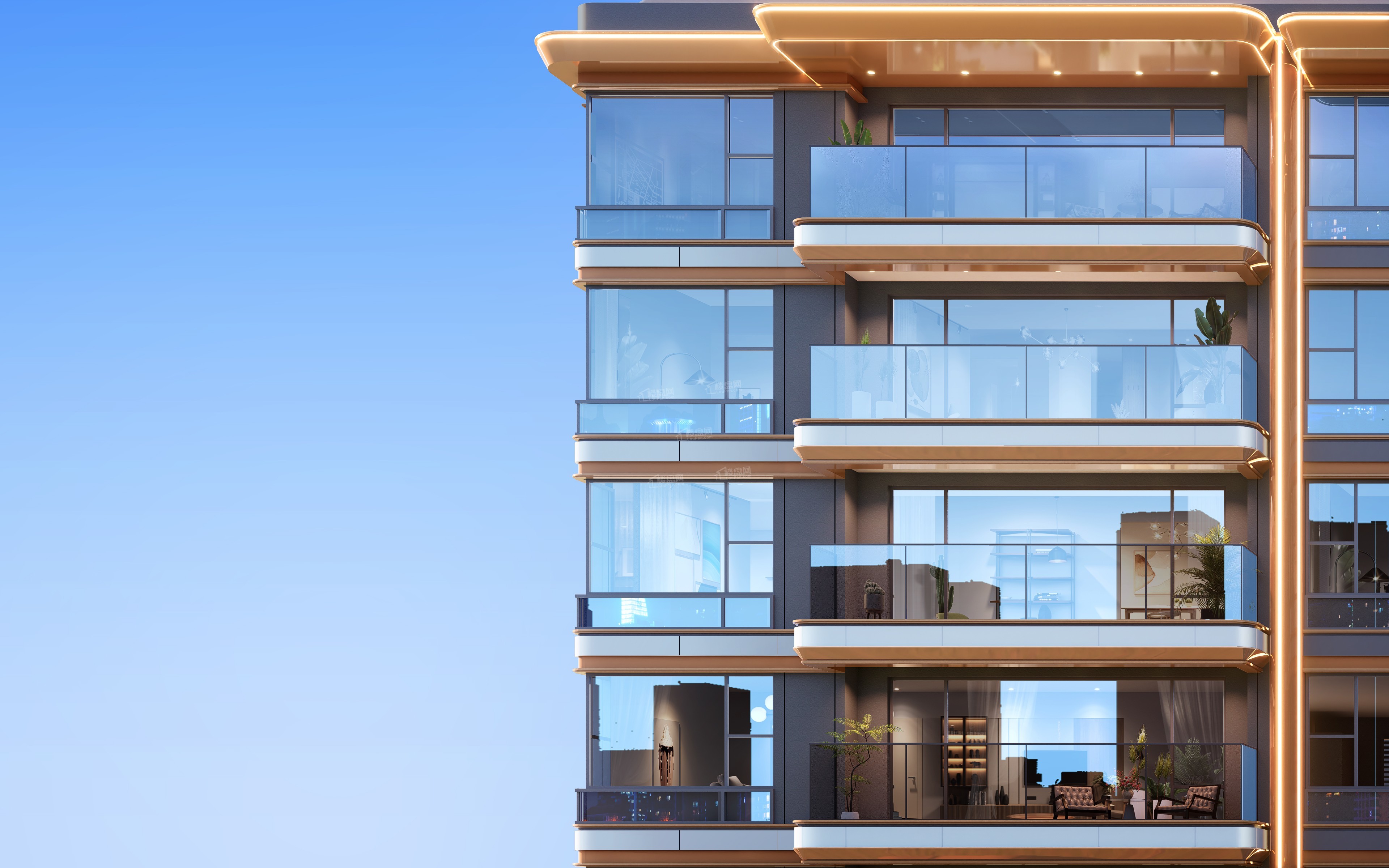 金地·梅江印效果图