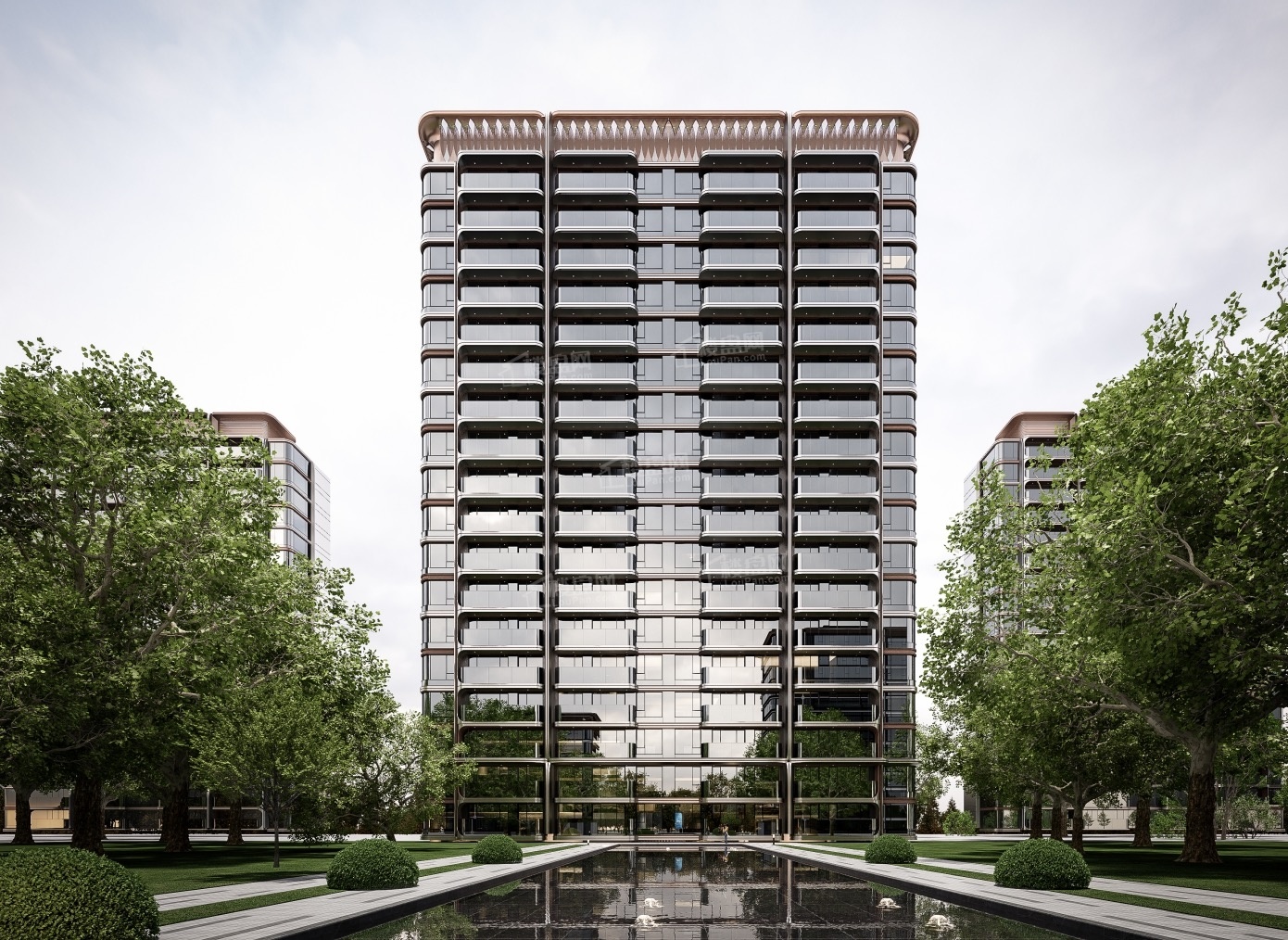 建投奥体誉院效果图