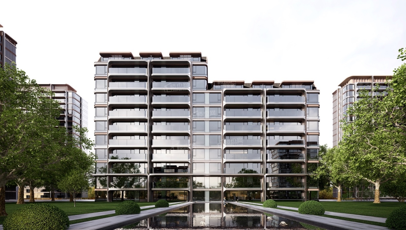 建投奥体誉院效果图