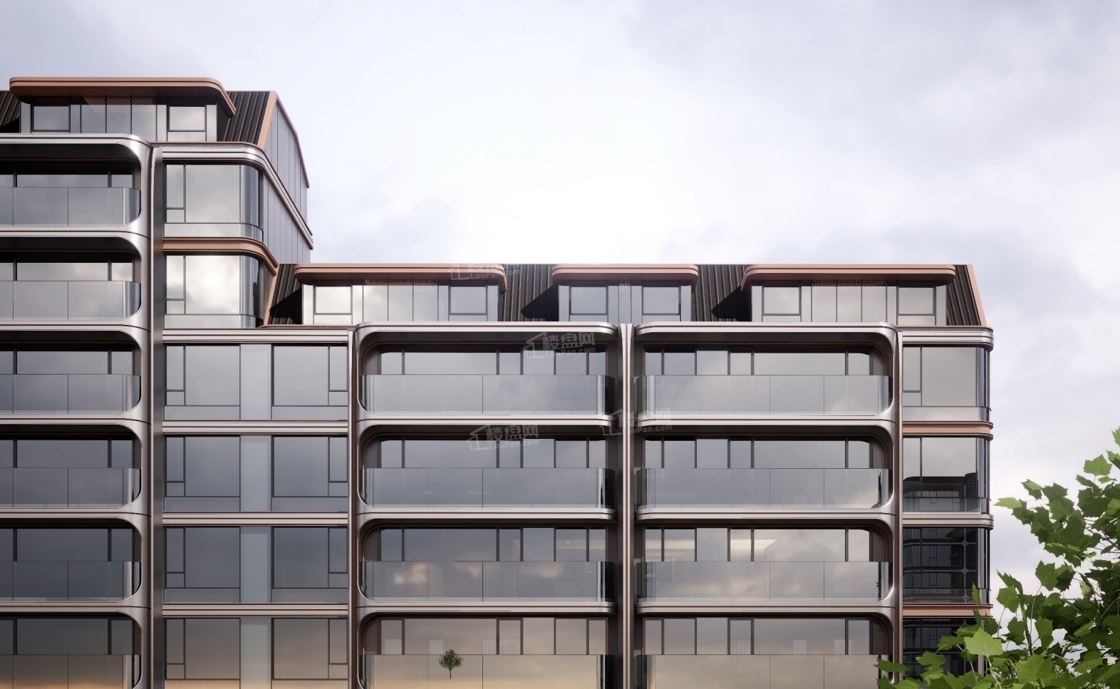 建投奥体誉院效果图