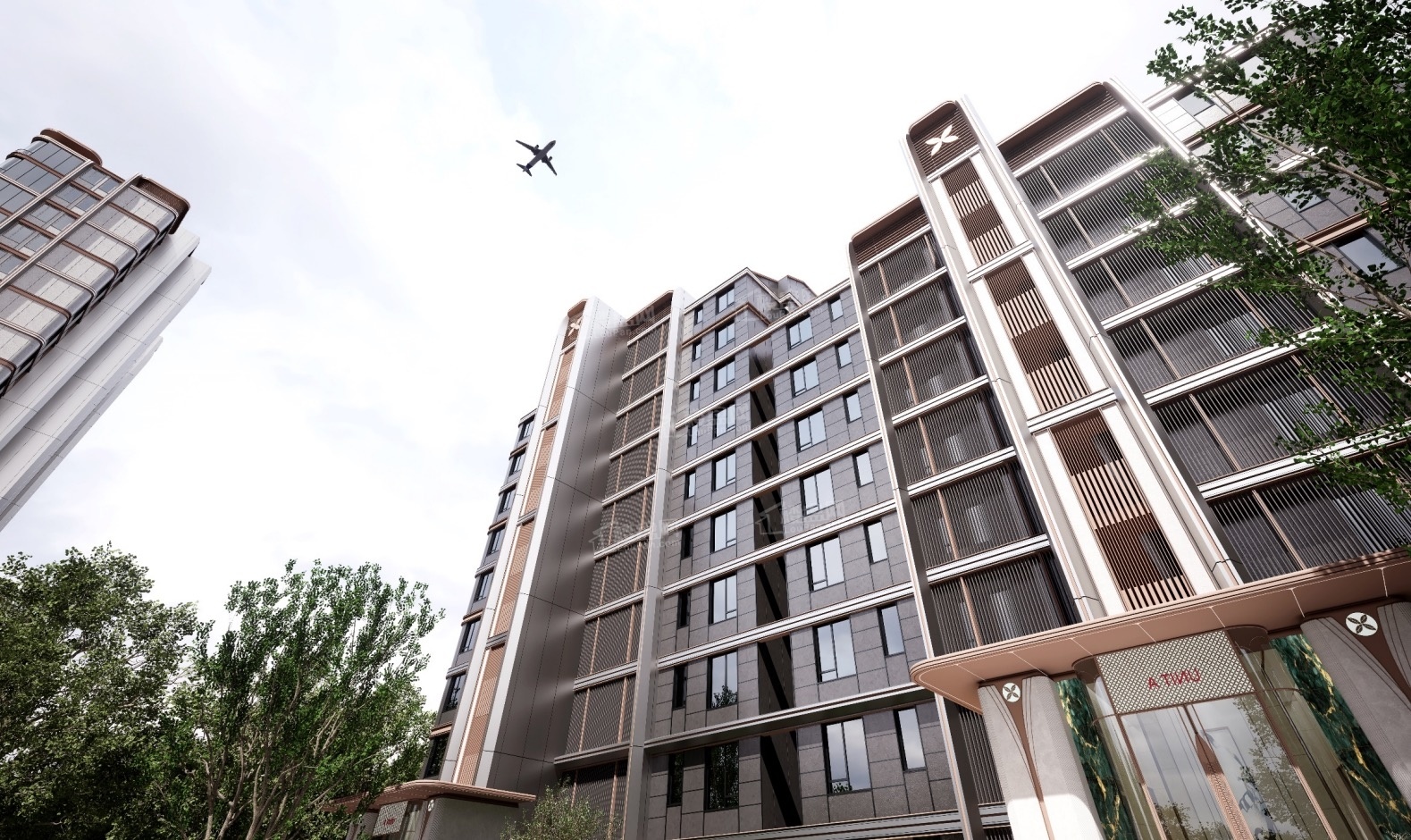 建投奥体誉院效果图