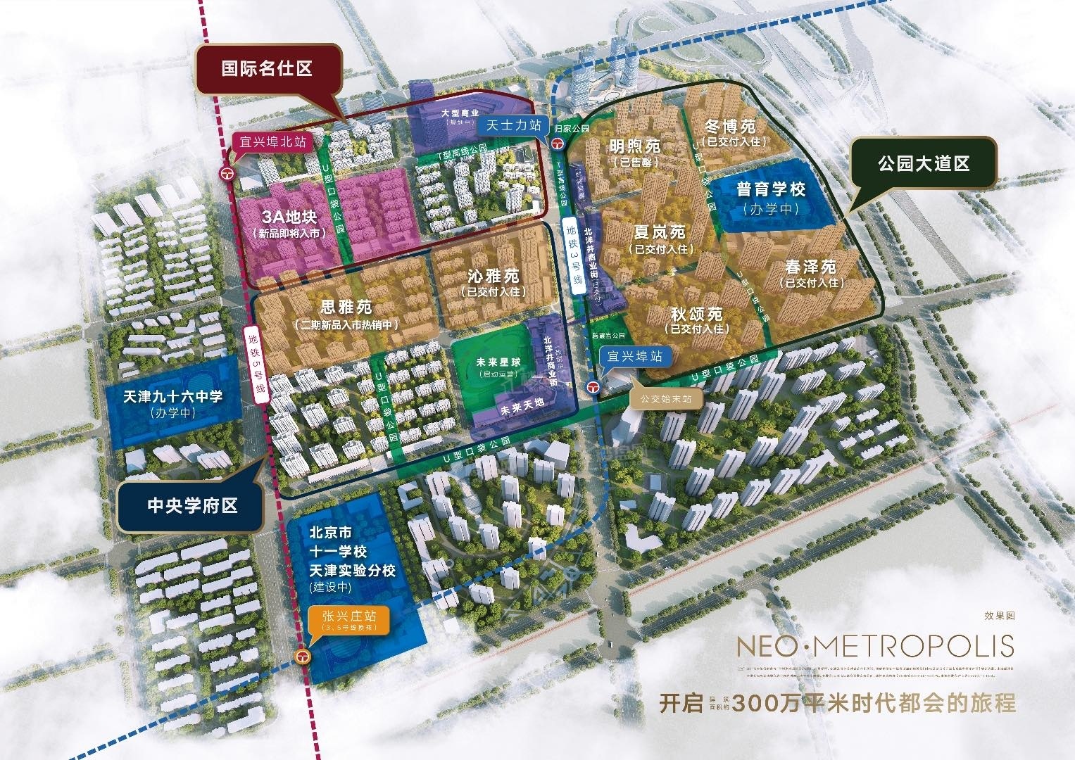 远洋未来城位置图