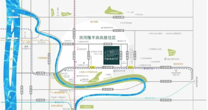 万象春樾和景园位置图