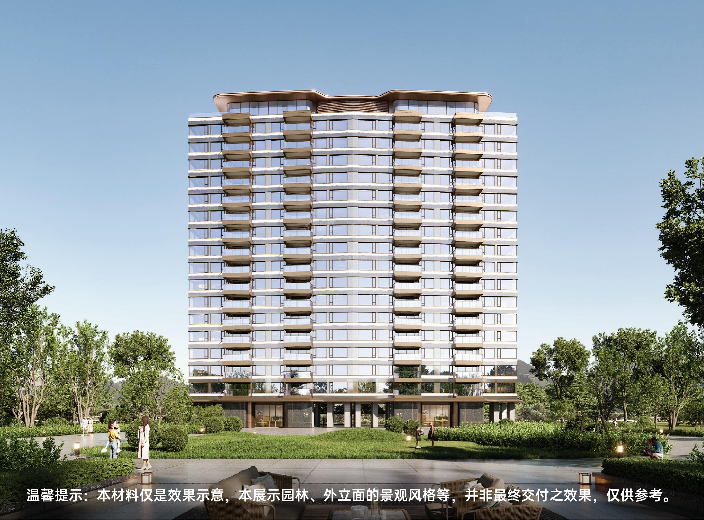 保利辰园湖境效果图