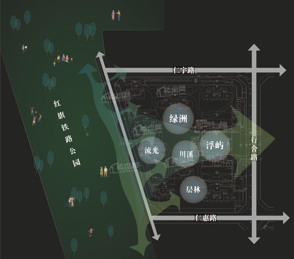 绿汀芳菲效果图