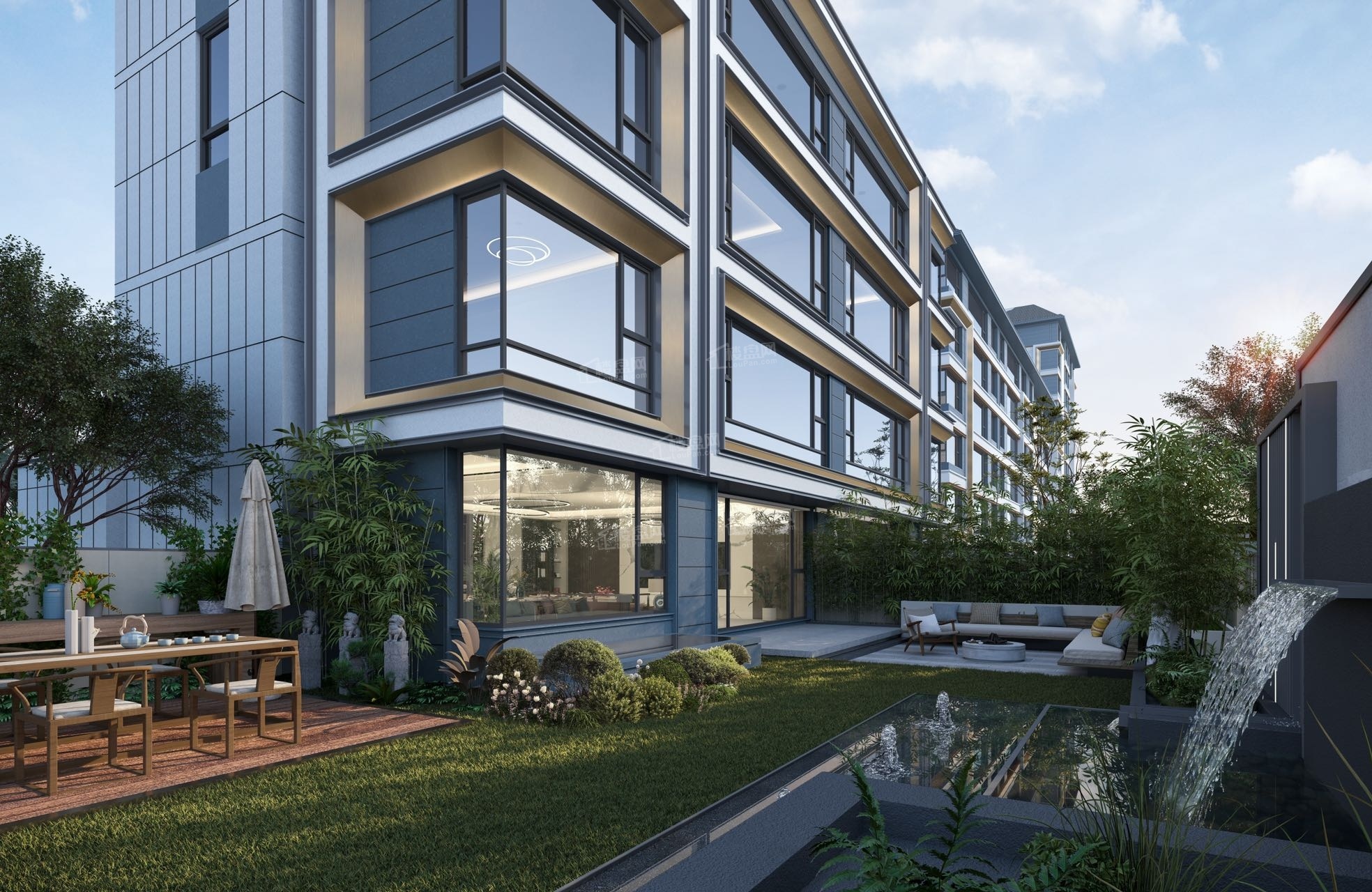 金地水西印效果图