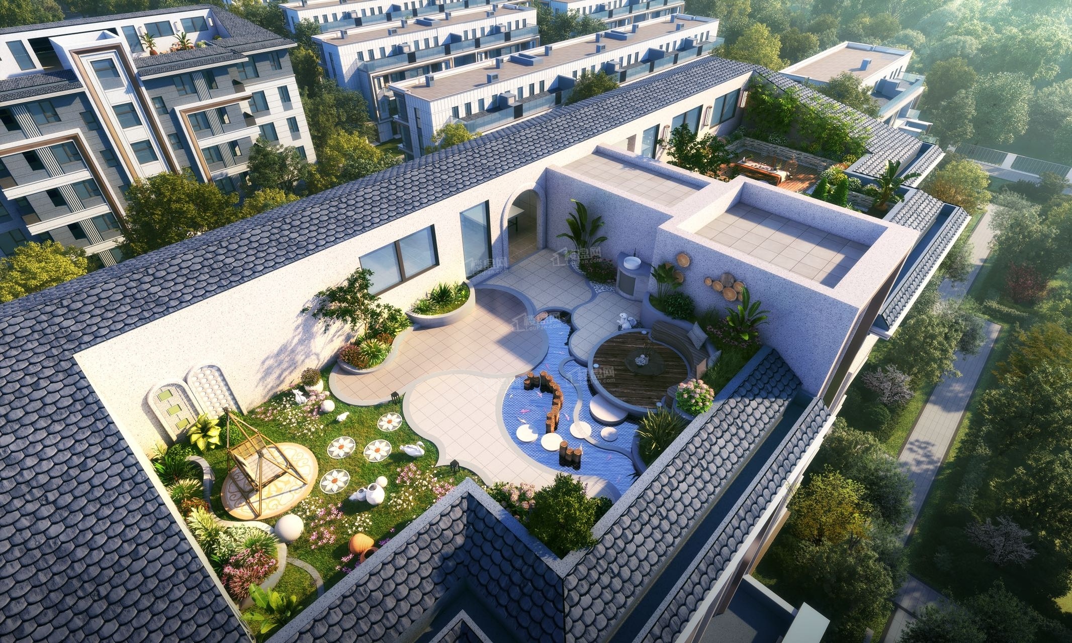 金地水西印效果图