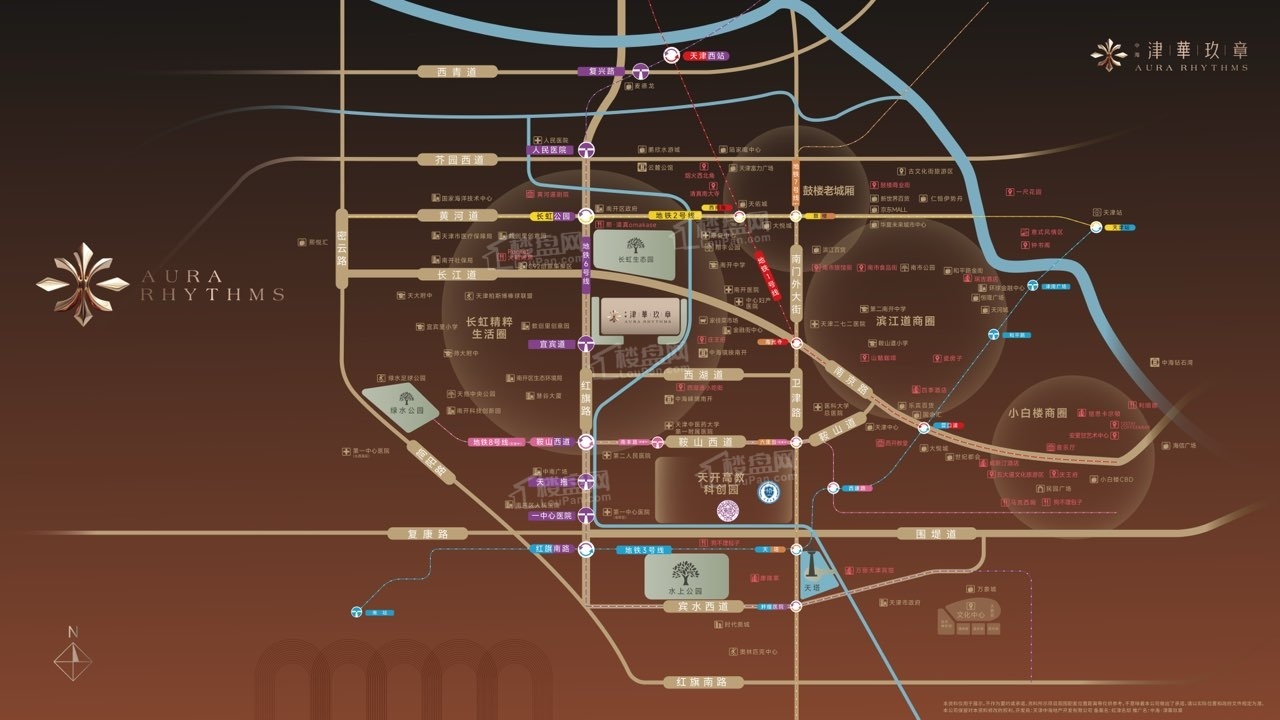 中海津華玖章位置图