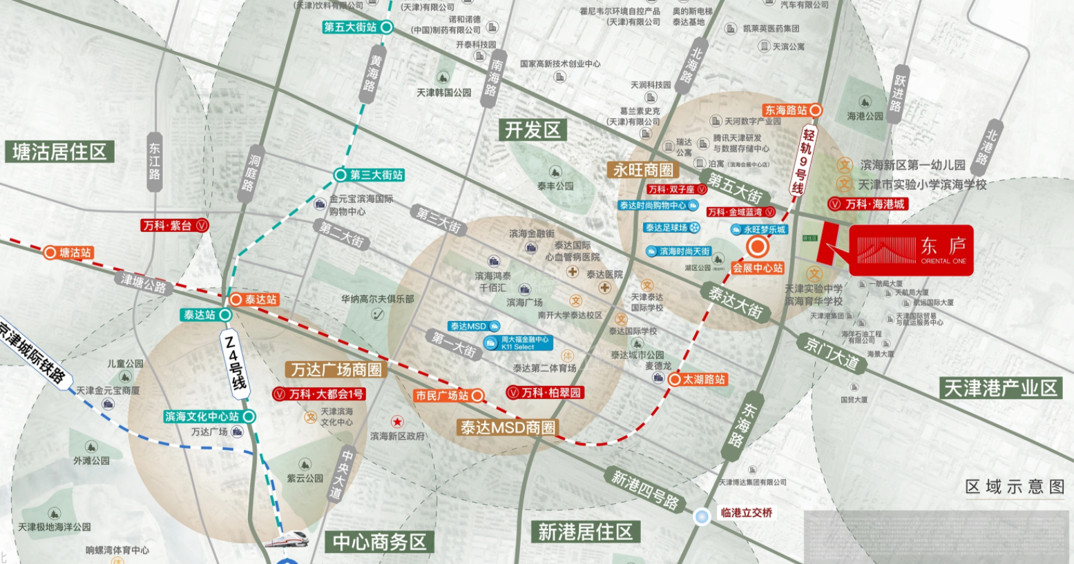 万科东庐位置图