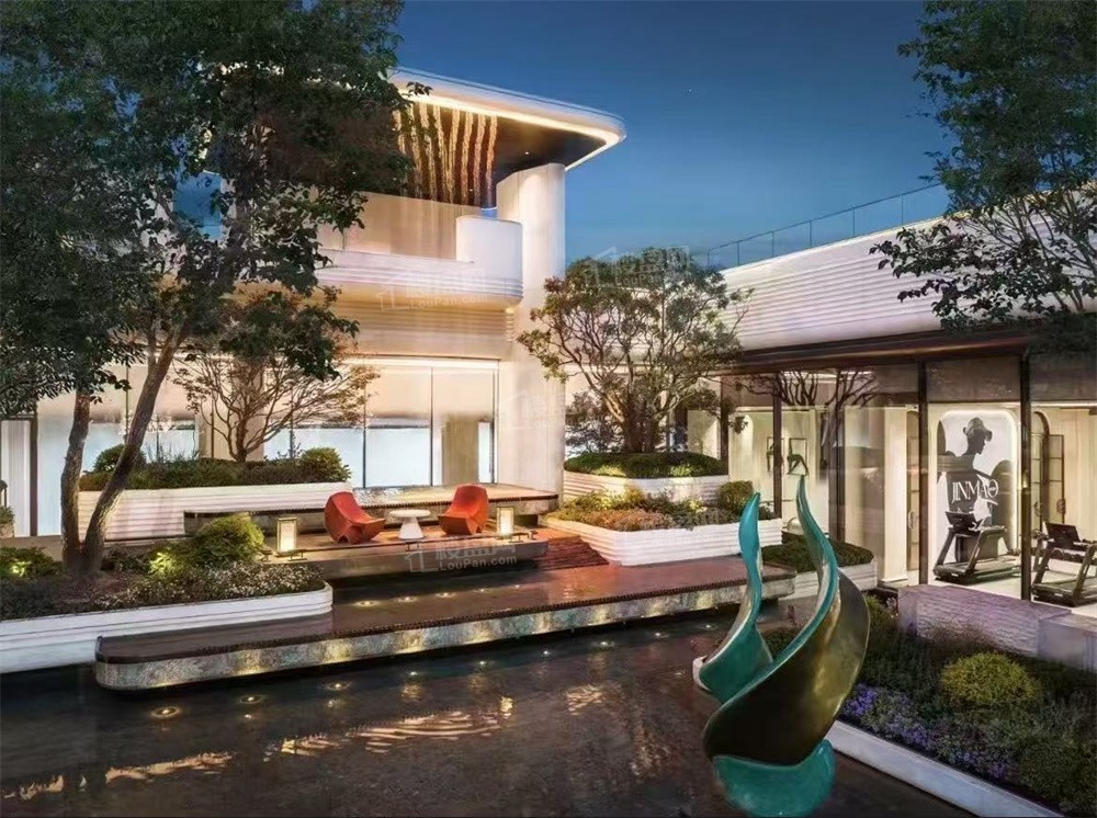 金茂泮湖满庭实景图