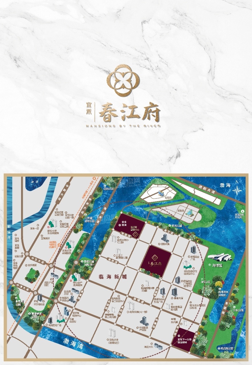 宜禾·春江府位置图