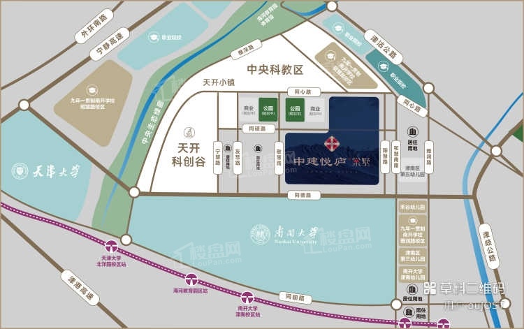 中建悦庐棠墅位置图