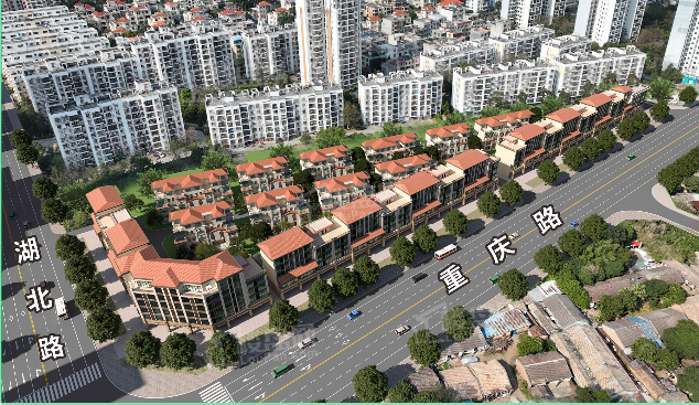 中港城3期荃湾东苑已开盘,在售院墅和商墅产品