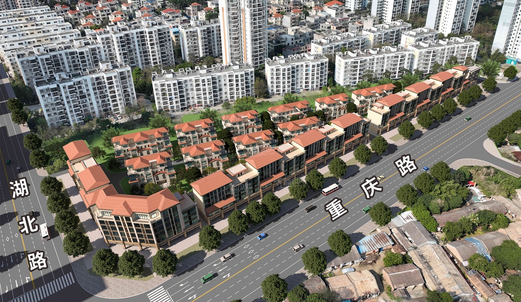 中港城（三期）荃湾东苑效果图