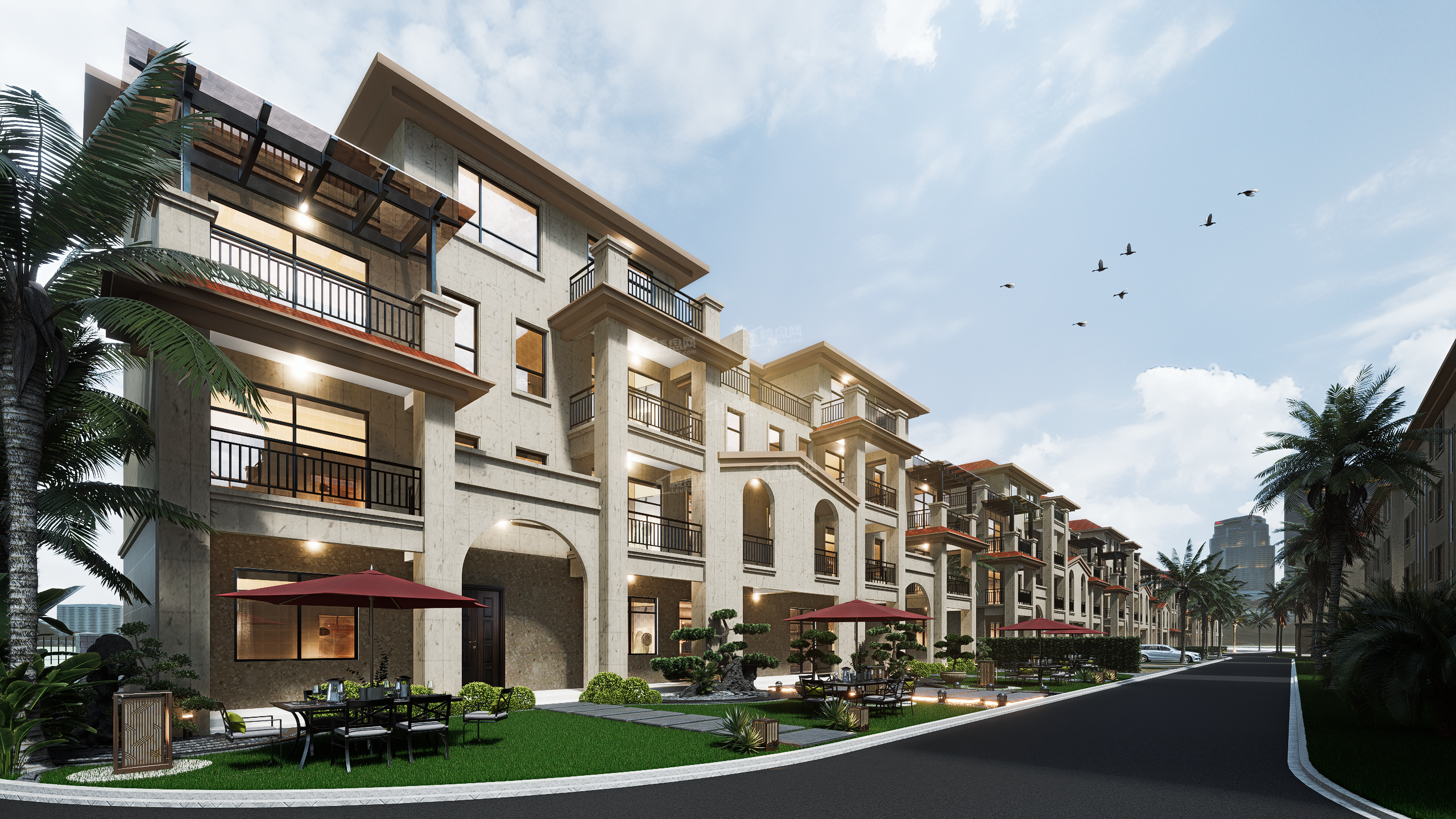 中港城（三期）荃湾东苑效果图