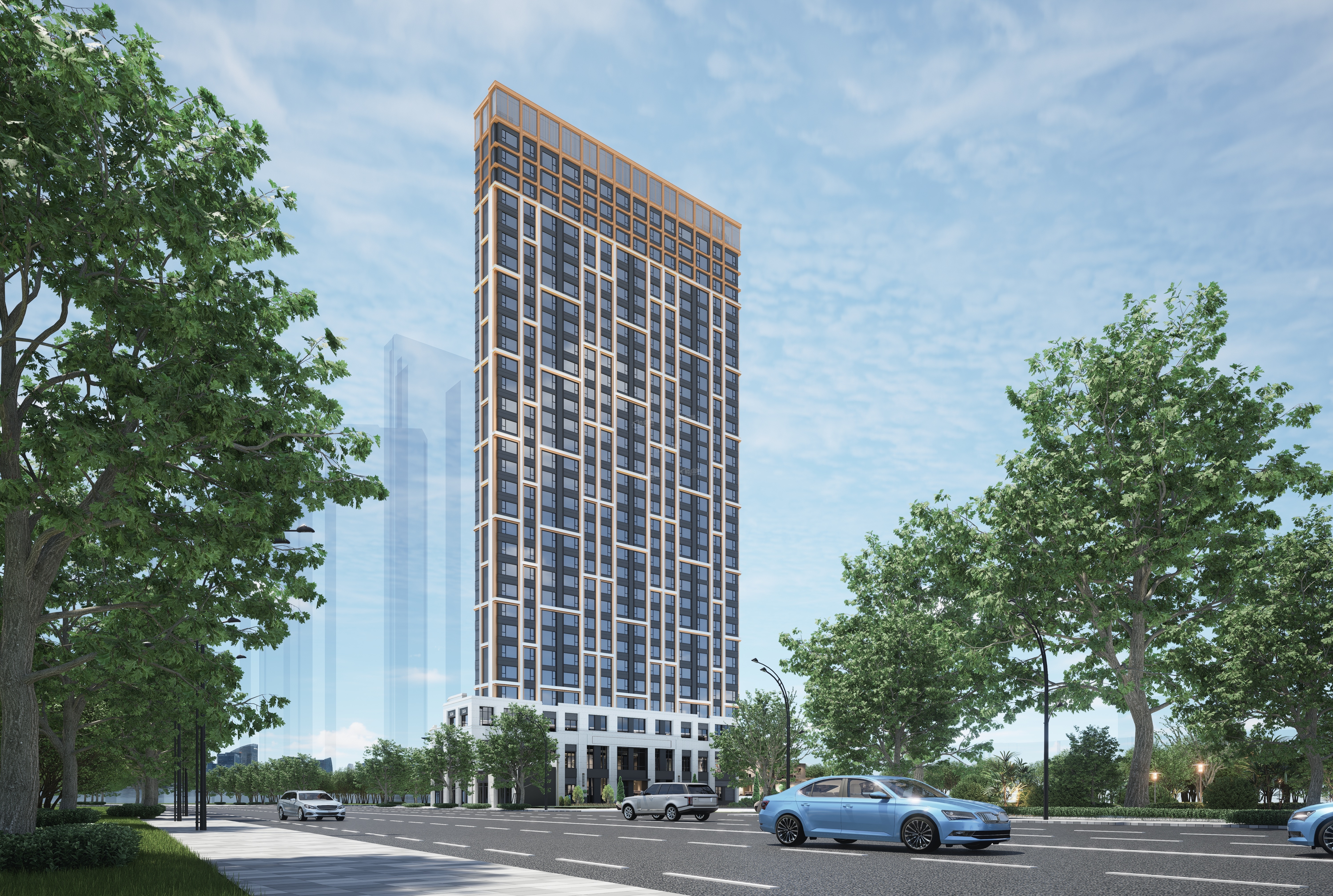 信达格调·美古花园效果图