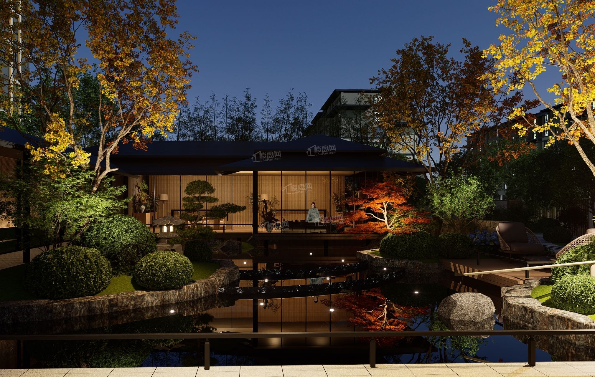 信达格调·美古花园效果图