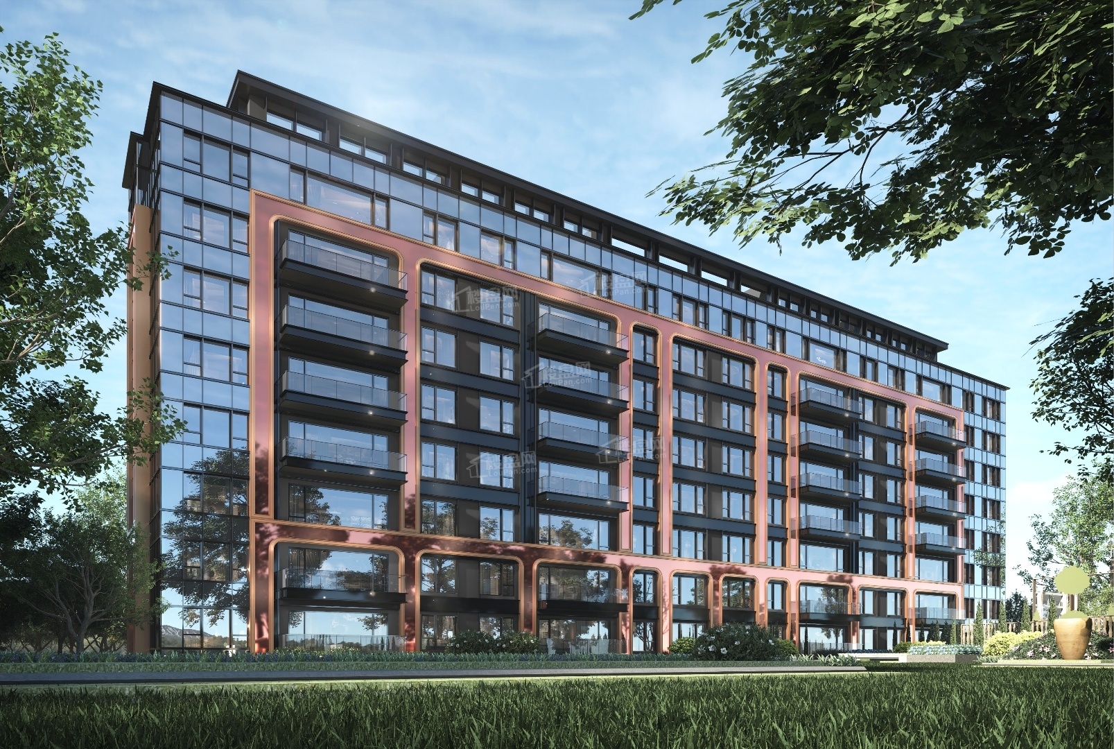 信达格调·美古花园效果图