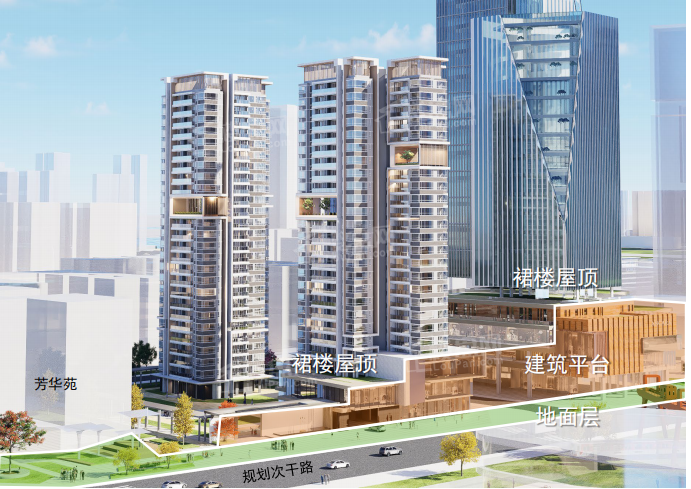 广州国贸保利海上印高清图