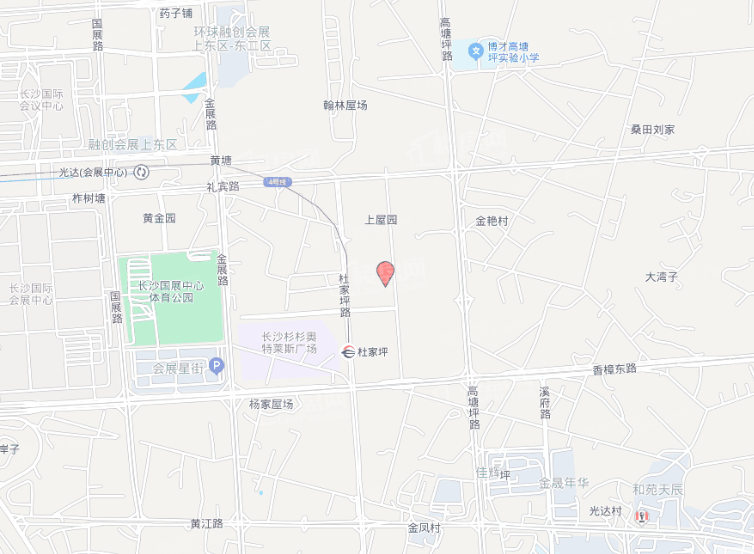 绿城知雅棠位置图