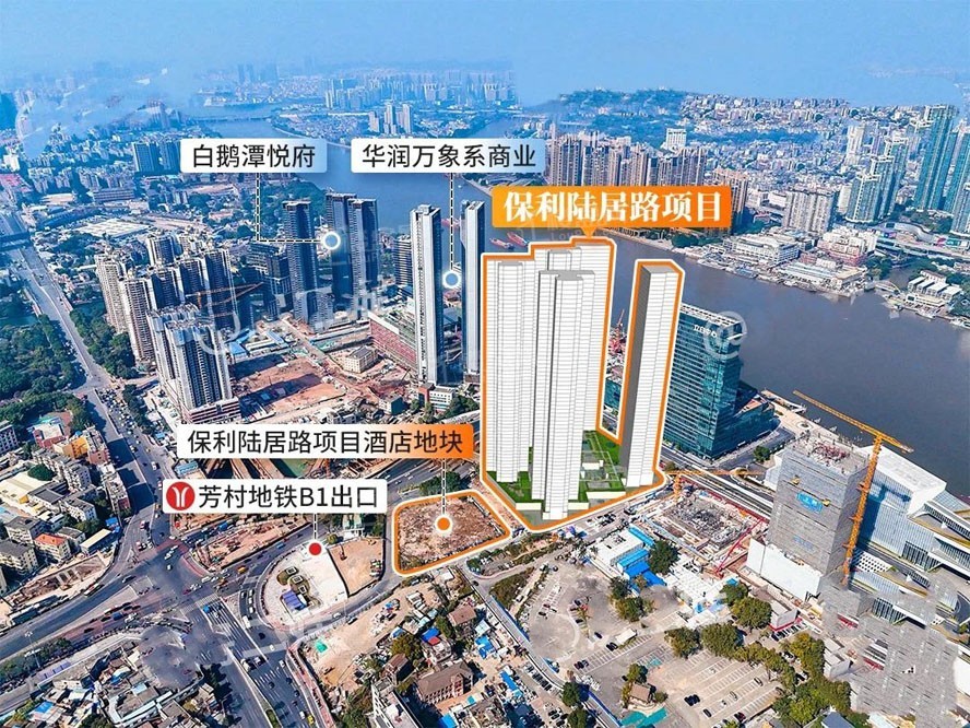 保利翡丽甲第实景图