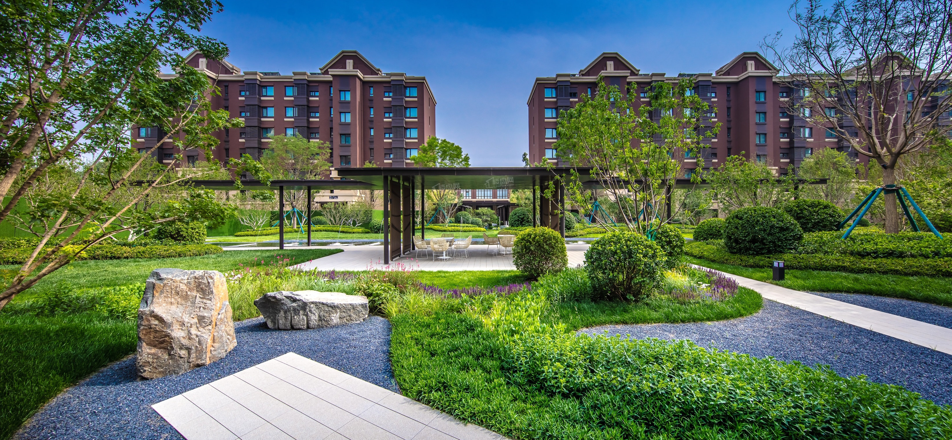 万科运河文化村实景图