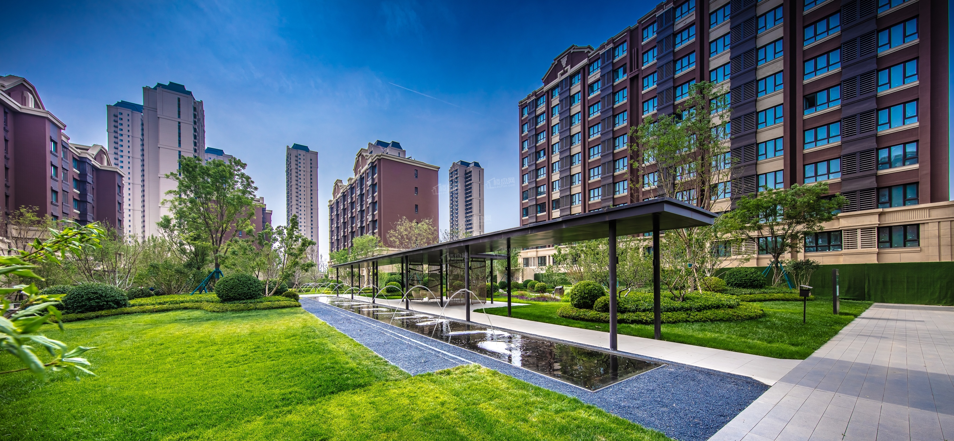 万科运河文化村实景图