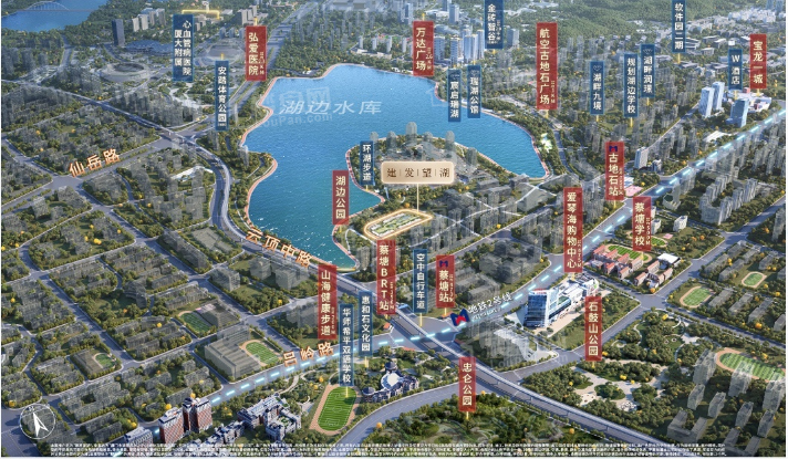 建发望湖位置图