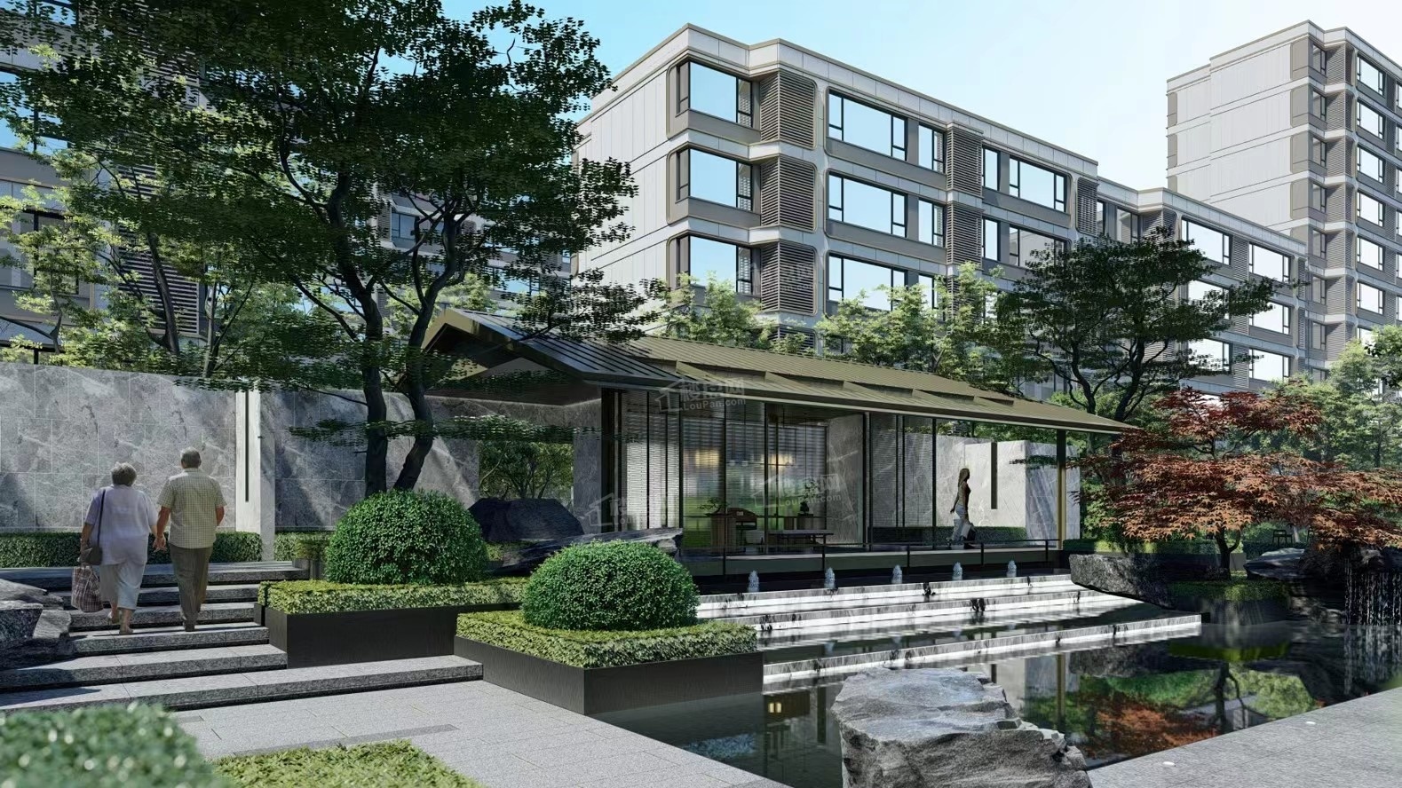 上东金茂锦棠效果图