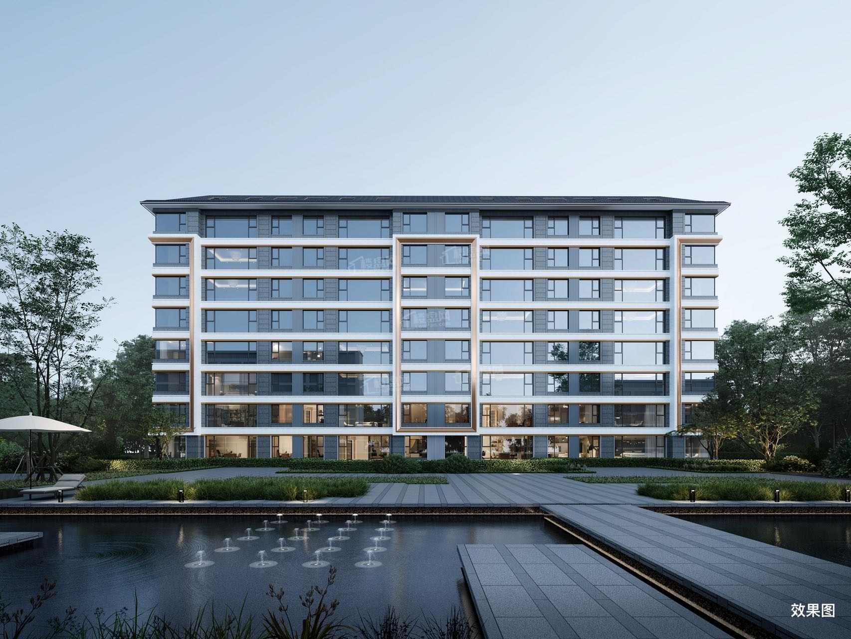 金地水西印效果图