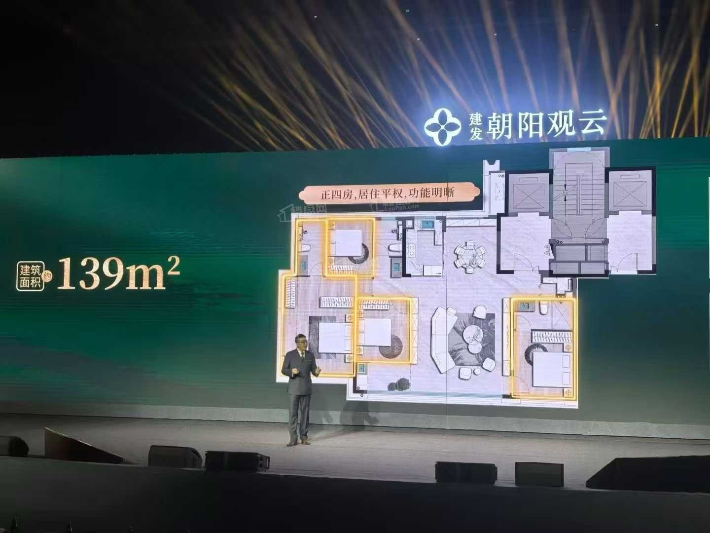 建发朝阳观云实景图
