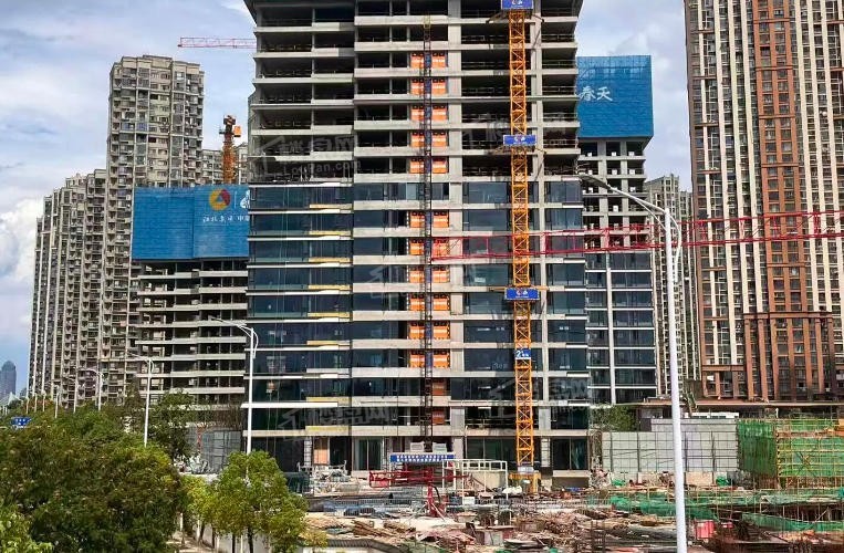 锦瀚江投春天实景图